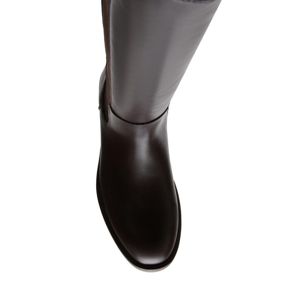 MADDEN GIRL WOMEN'S JULIP KNEE HIGH BOOT, DARK BROWN, 7.5 - Picture 2 of 2